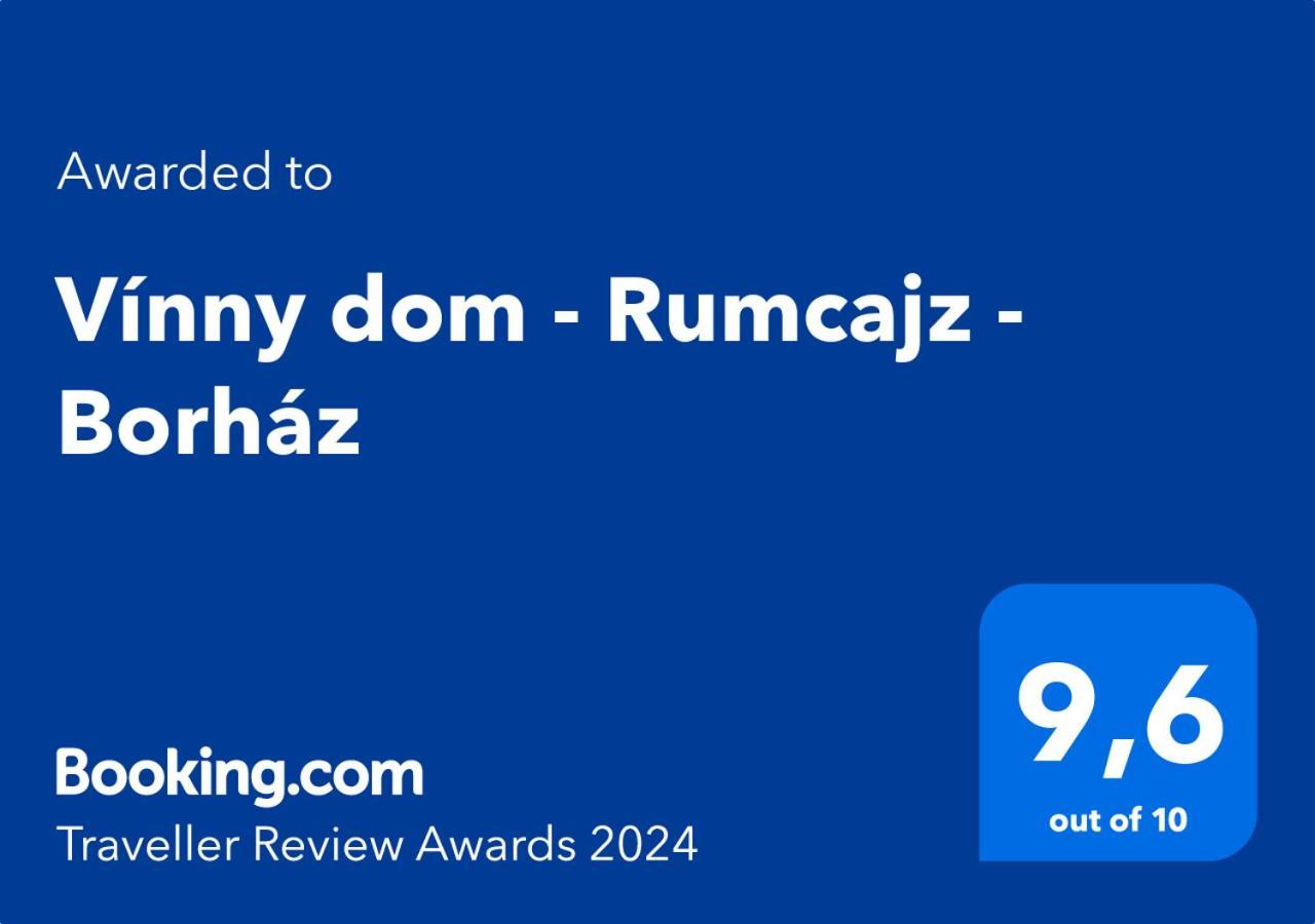 Vinny Dom - Rumcajz - Borhaz Obid Exteriér fotografie
